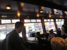 Sunday morning, April 9 at the Brooklyn Diner on West 57th Street